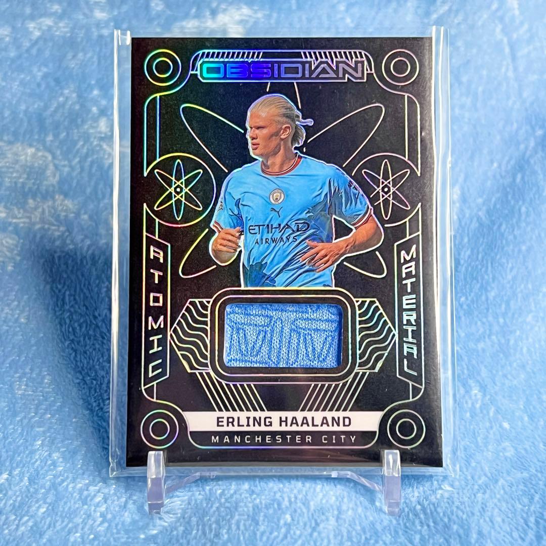 Panini Obsidian HAALAND ハーランド 世界199枚限定 Erling Haaland #11 Prices | 2023 Panini Obsidian Black Color Blast