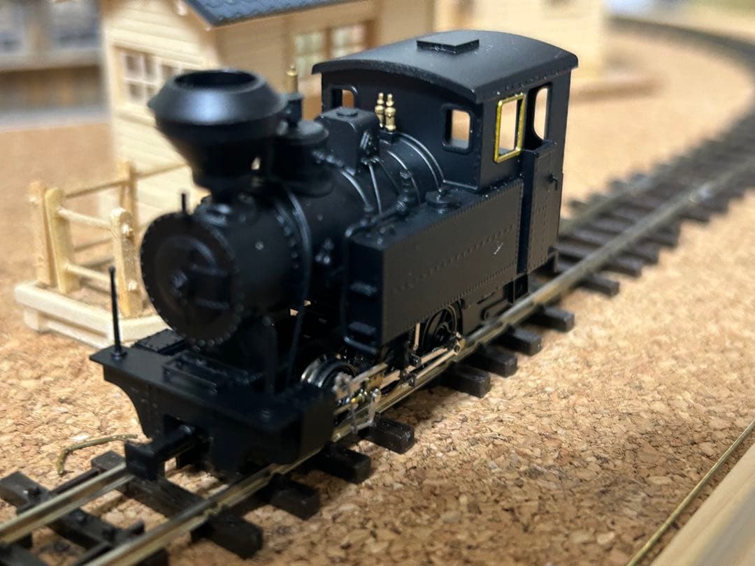 ワールド工芸　1/87 9㎜　丸瀬布雨宮21号　蒸気機関車 HOナロー) ムリイ、上丸瀬布森林鉄道 雨宮21号 蒸気機関車 (組立キット