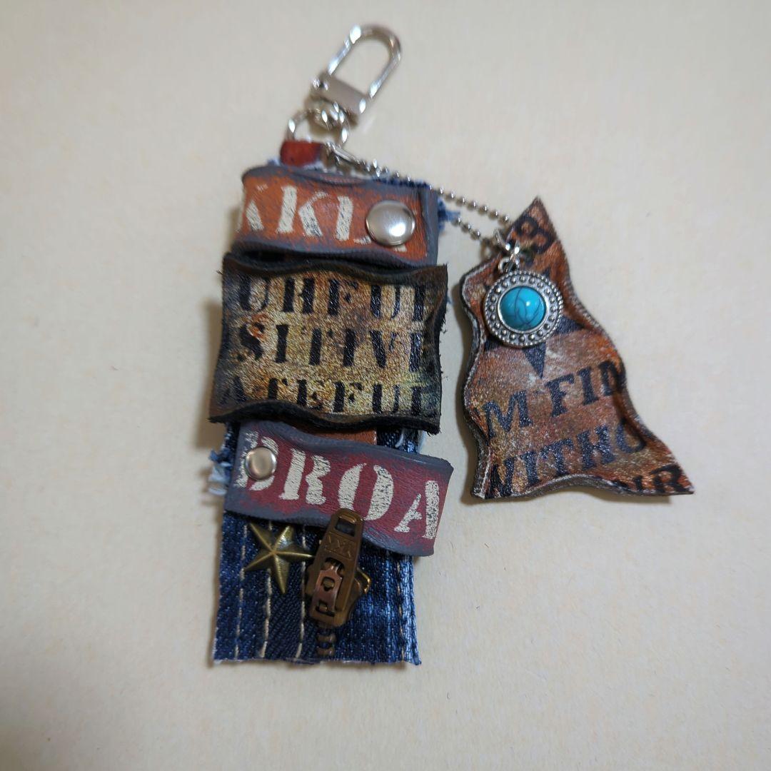 デニムリメイクチャーム - メルカリ