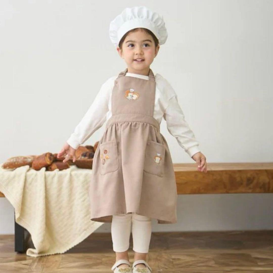 新品 プティマイン パンどろぼう エプロン 帽子 セット なりきり