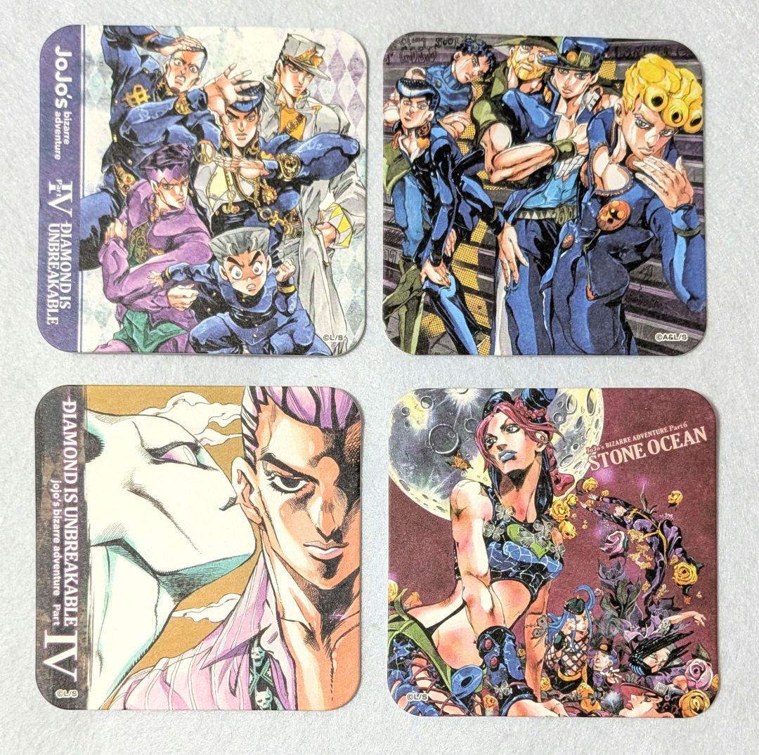 ジョジョ展 原画展 アートコースター 集合絵 4部 6部 - メルカリ