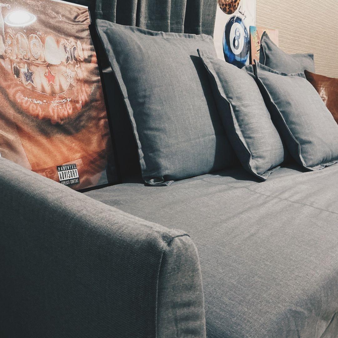 イケア ホルムスンド 3人掛けソファベッド 引き取りのかた19800円 イケア ホルムスンド 3人掛けソファベッド 引き取りのかた19800円