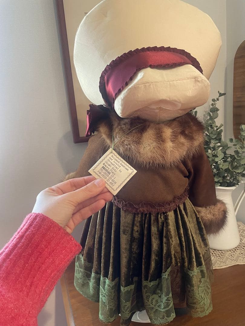 後藤千秋さん 大きめテディベア　アーティストベア