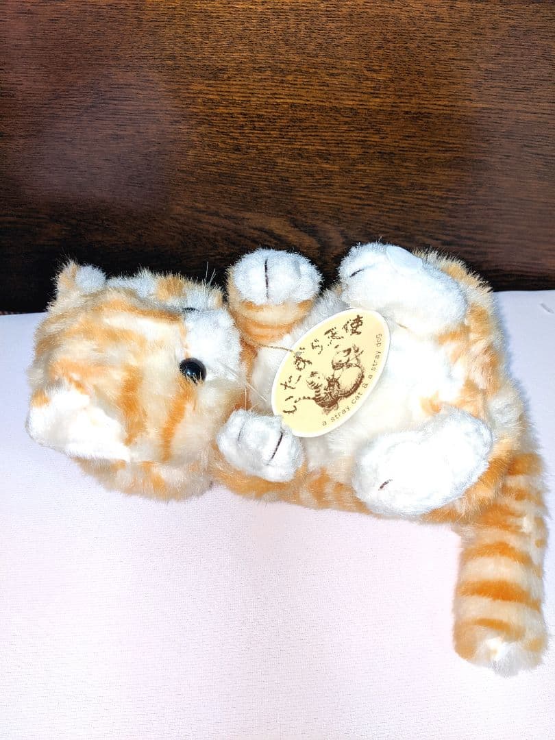 希少 ファースト いたずら天使 猫 ねこ ぬいぐるみ 大 - メルカリ