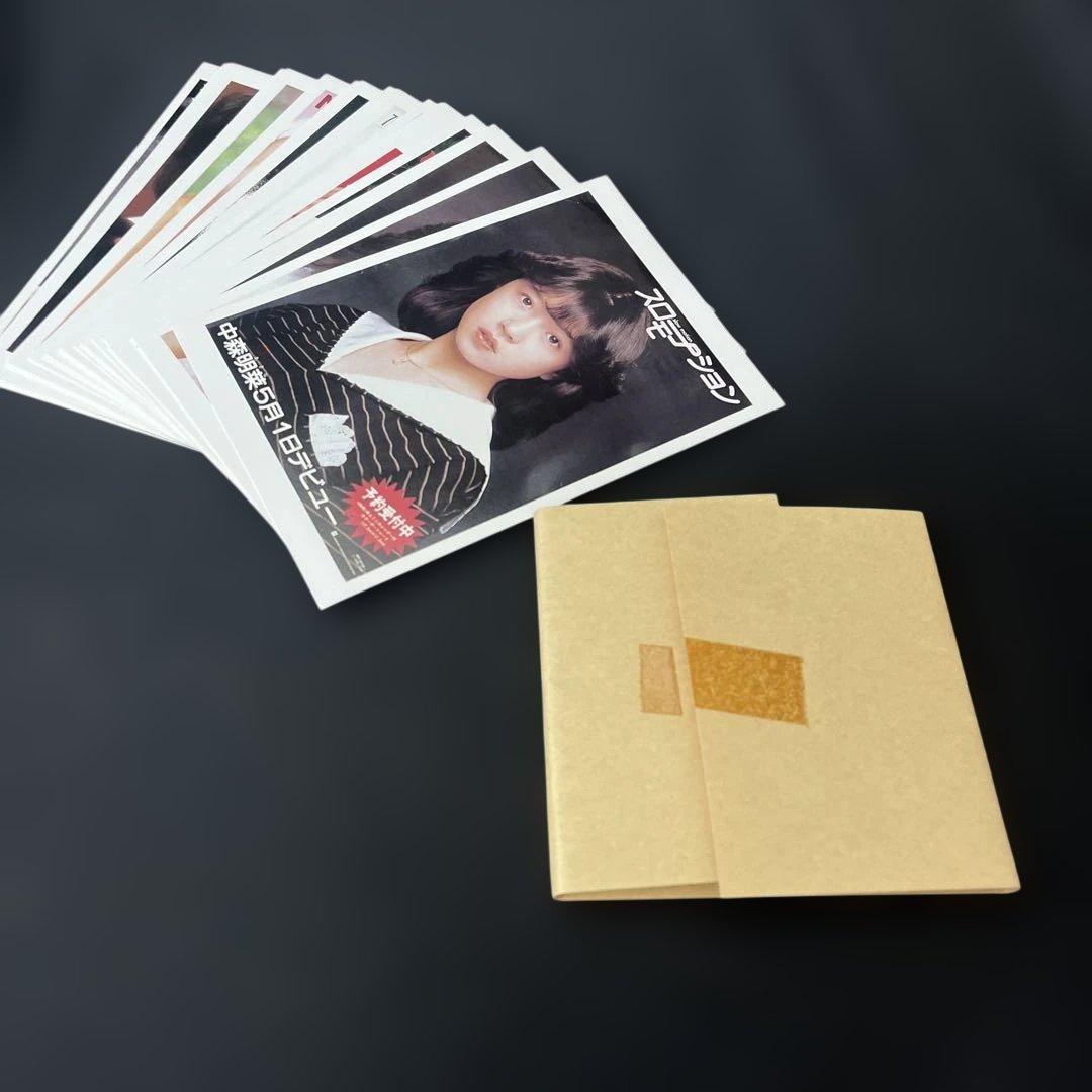 中森明菜 ポストカード 28枚 シングル アルバム ジャケット写真 希少