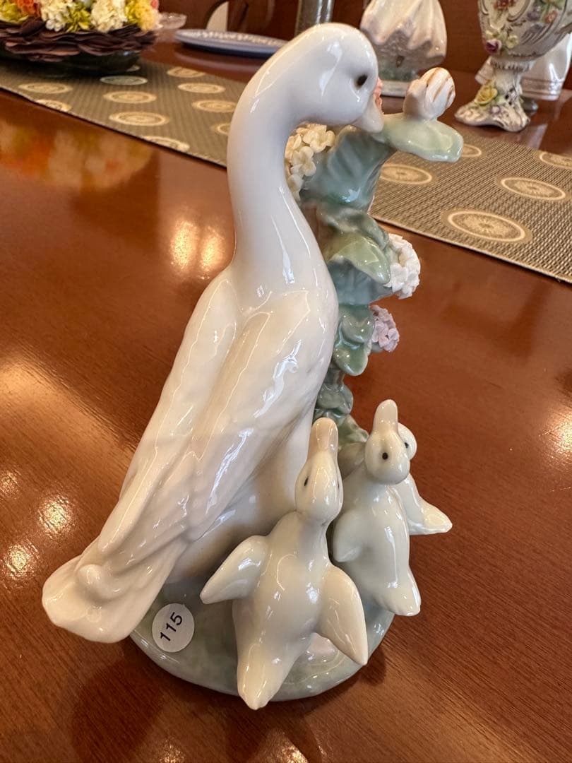 リヤドロ カタツムリとアヒル達 1439 Lladro フィギュリ インテリア小物