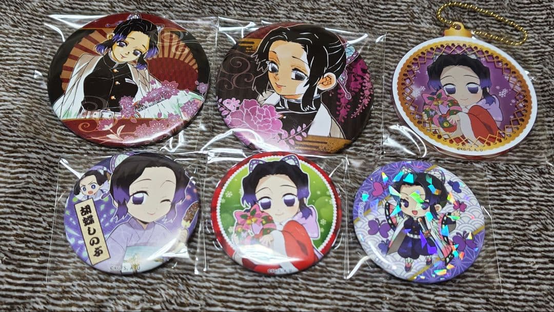 胡蝶しのぶ コレクション 缶バッジ 原作缶バッジ アクリルチャーム