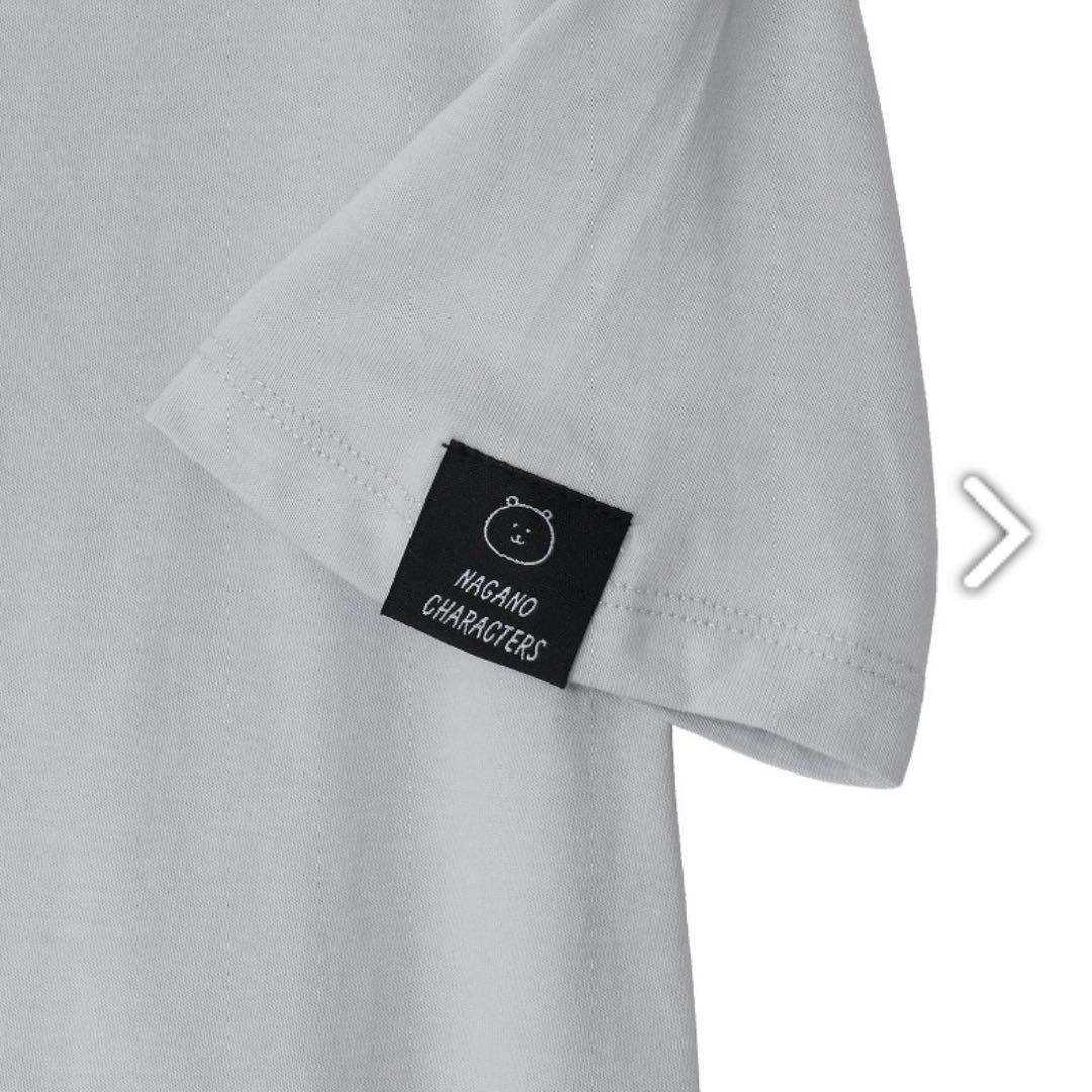 ナガノマーケット ソウル ナガノのくま Tシャツ クールグレー Lサイズ
