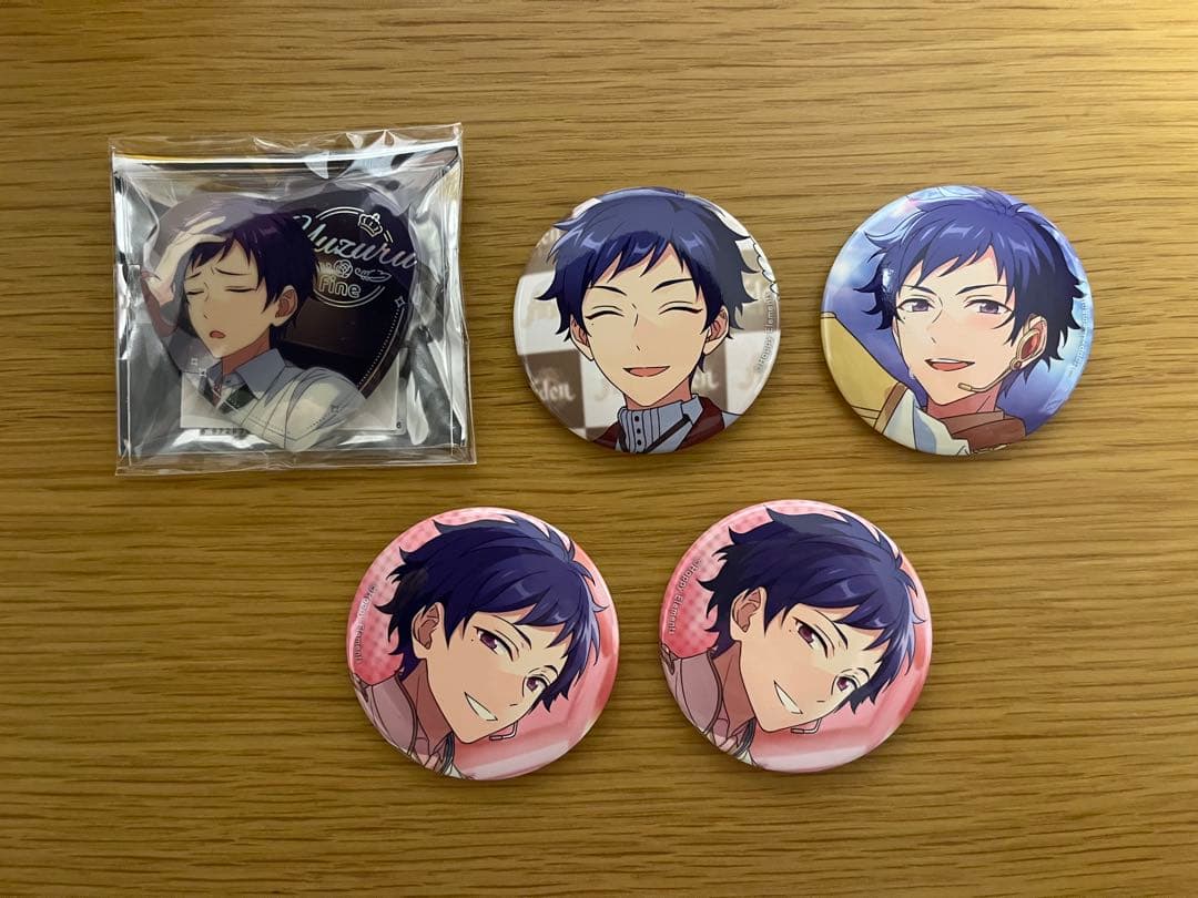 伏見弓弦 缶バッジ あんスタ - メルカリ