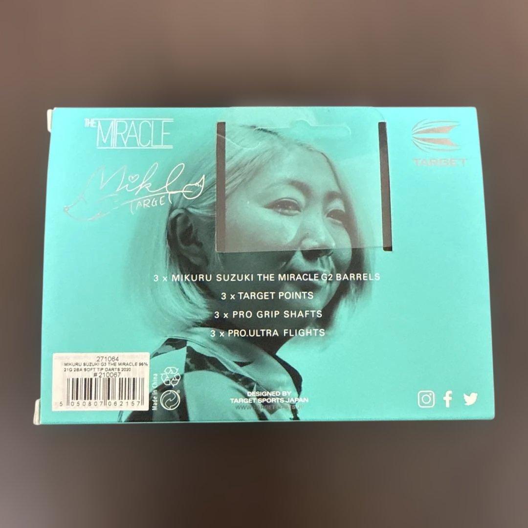 THE MIRACLE GEN2 ダーツセット mikuru suzuki - メルカリ