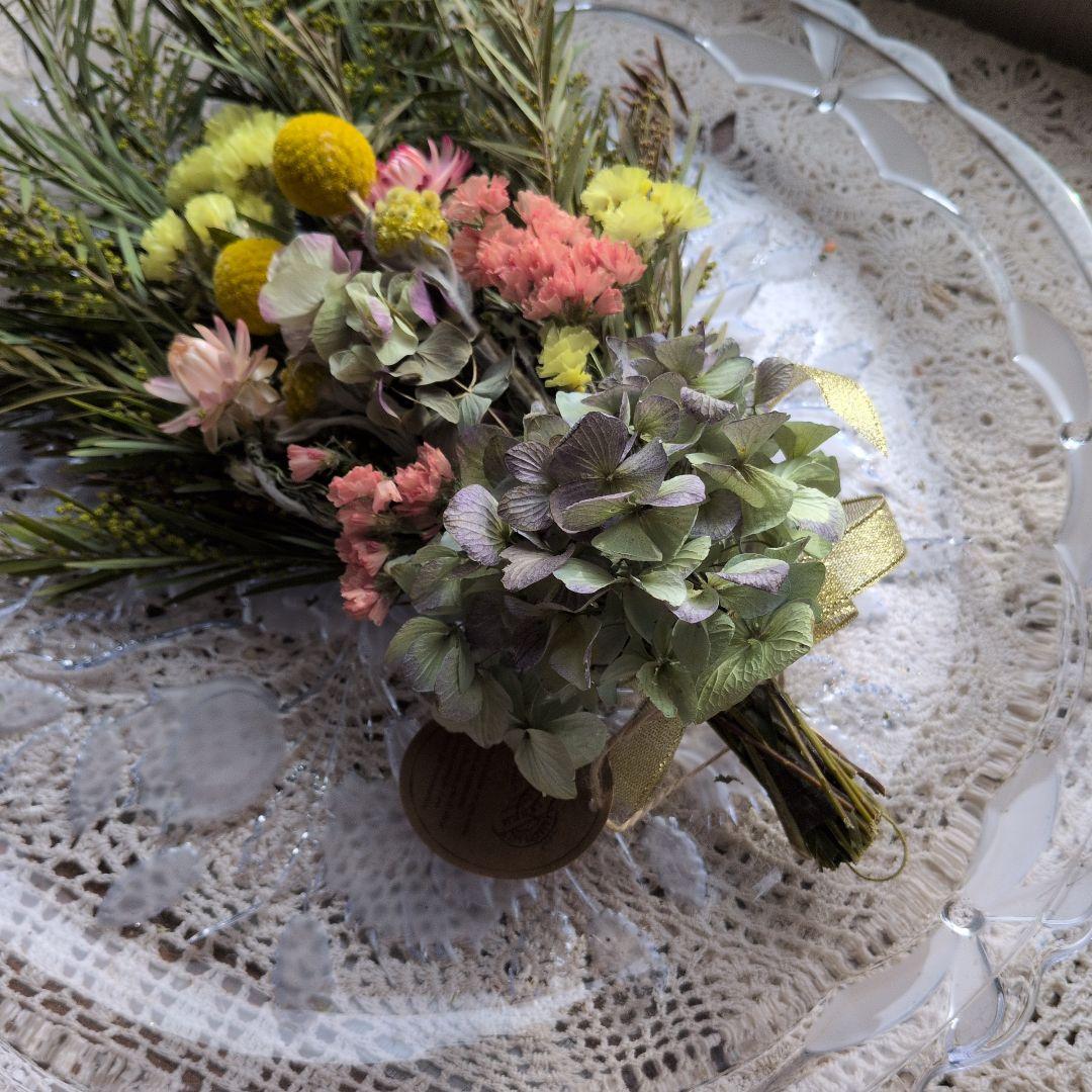 ドライフラワースワッグ 春待ちスワッグ W22cm前後xH37 - メルカリ