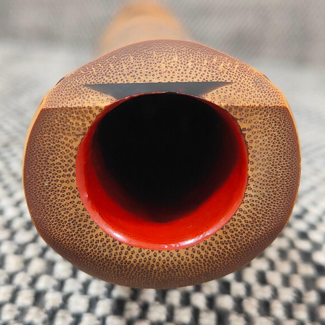 琴古流】尺八【竹内史光】作 在銘 和楽器 時代物 史光銘 一尺六寸