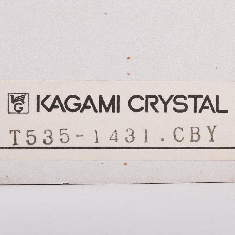 江戸切子 各務クリスタル 八角篭目 懐石杯 共箱 2点まとめて M R8984