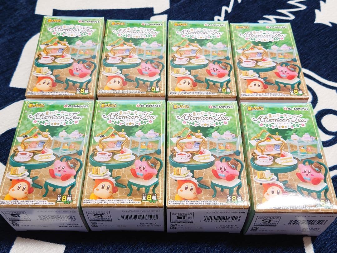 星のカービィ 星のガーデンアフタヌーンティー 8個セット RE MENT （リーメント）フィギュア 星のカービィ 星のガーデン