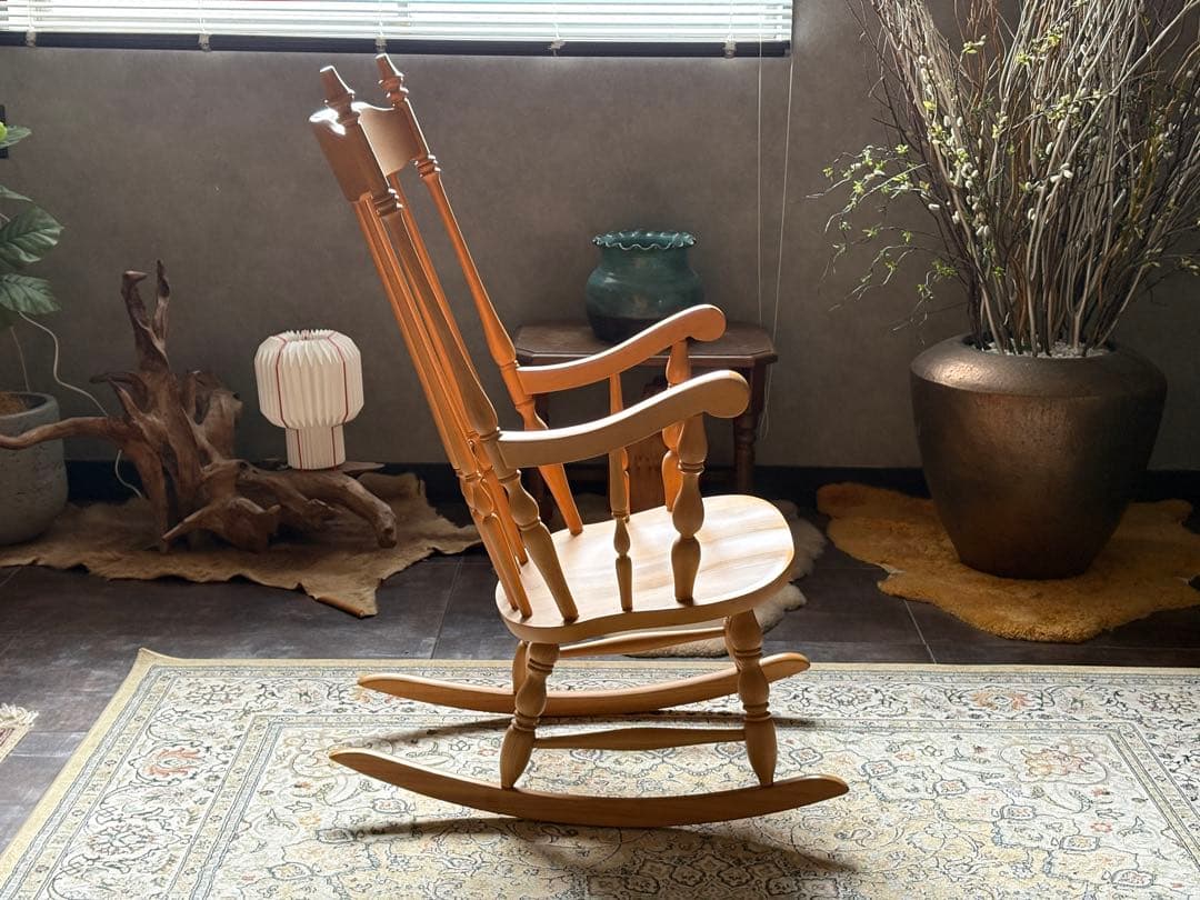 太平winds ロッキングチェア ヴィンテージ ビンテージ ゆり椅子 nZ