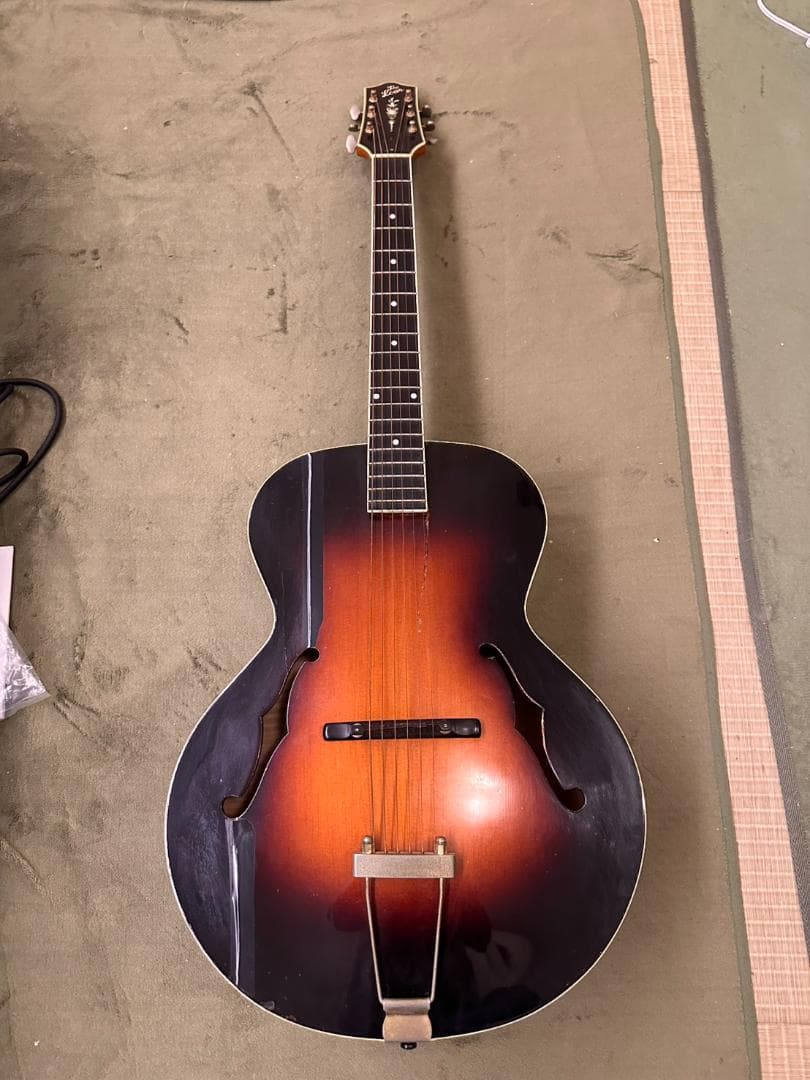 LOAR LH-700 Vintage Sunburst ピックギター 音確認済 - メルカリ