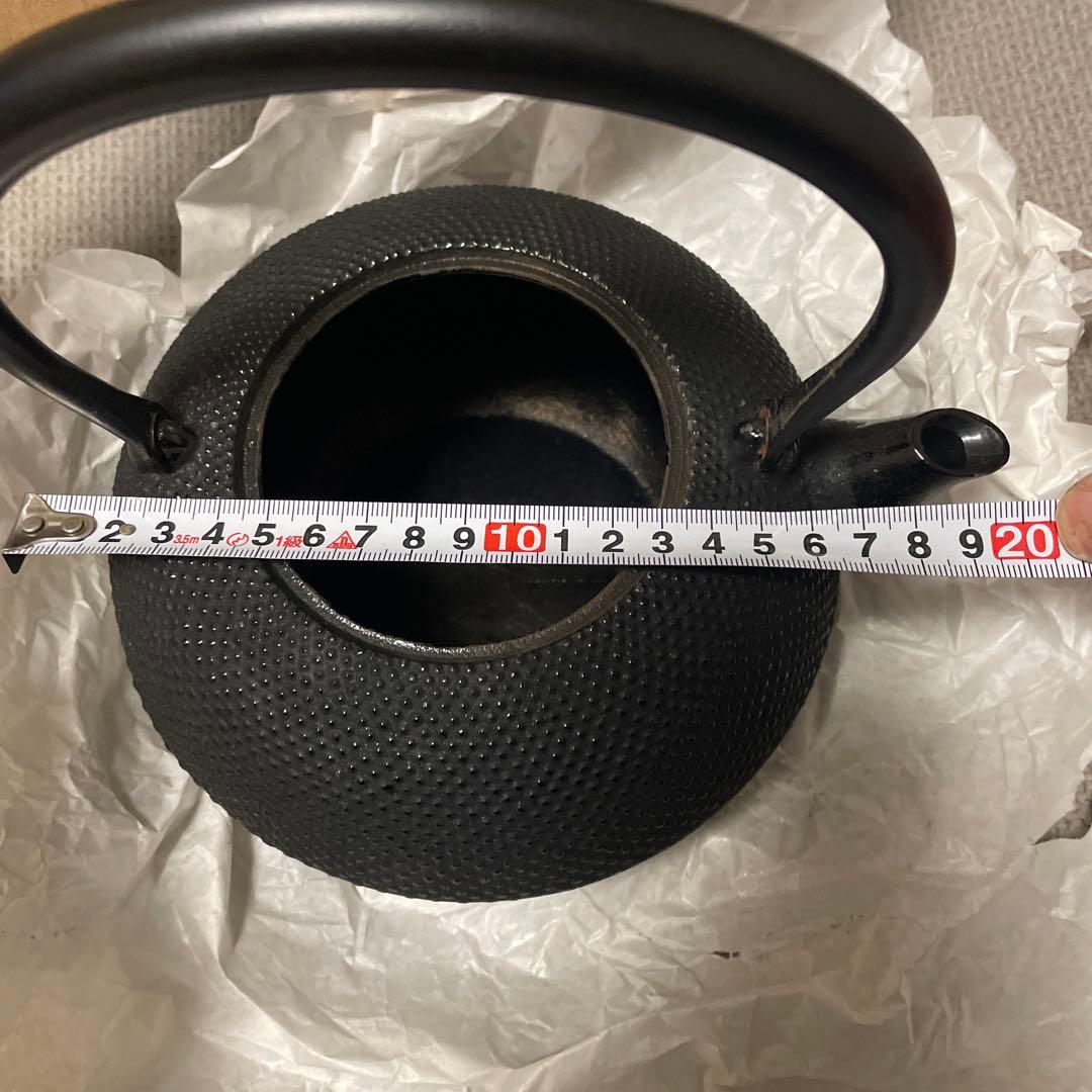 南部鉄瓶 新丸アラレ 1.7リットル ヤカン 南部鉄器 鉄分補給 - メルカリ