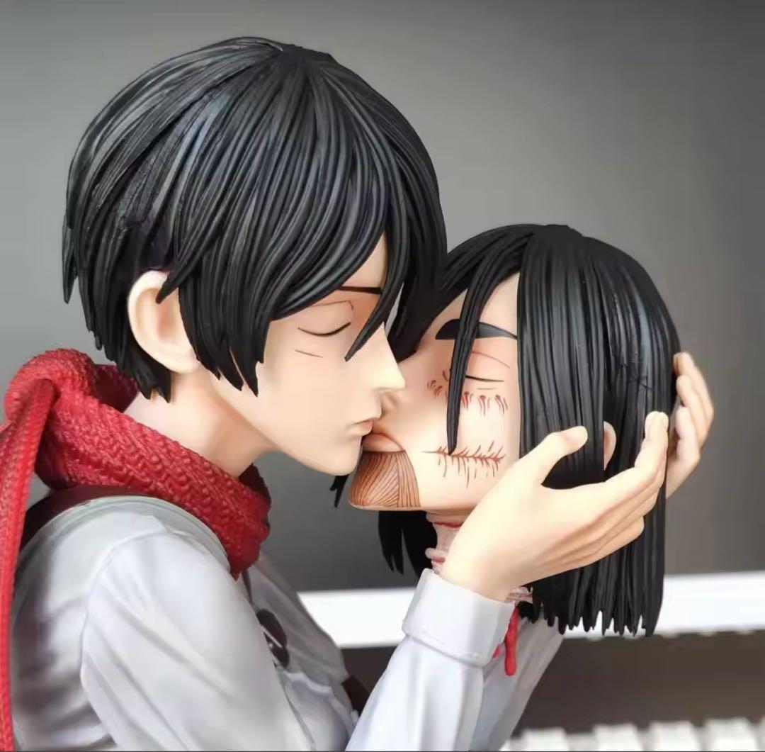 進撃の巨人 ミカサ&エレン フィギュア Season3