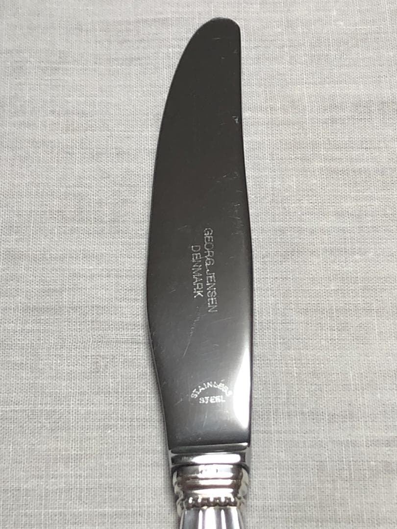 美品 ジョージジェンセン ACORN ディナーナイフ STERLING ② - メルカリ