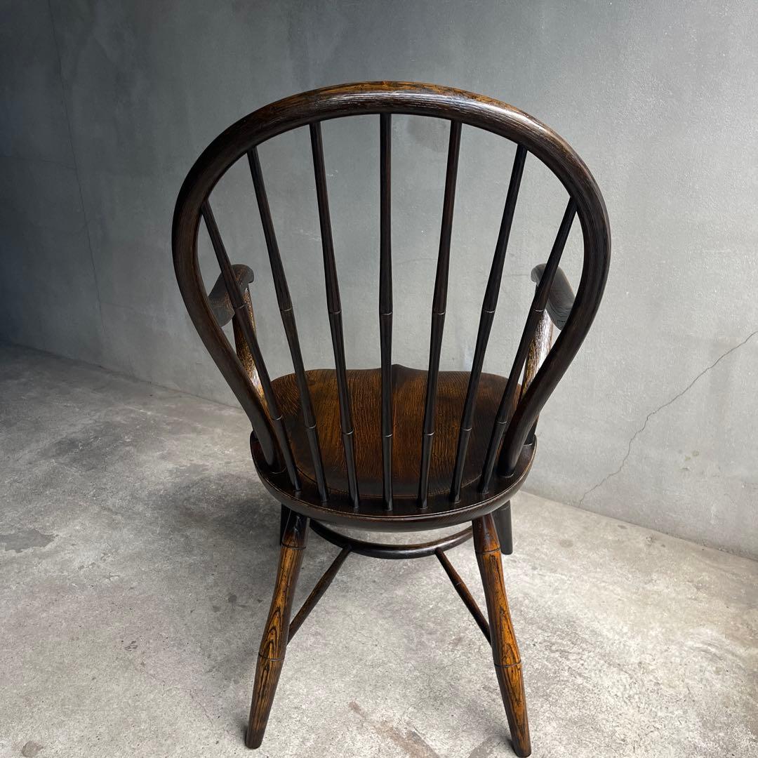 極美品 飛騨産業 キツツキ PROVINCIAL ボウバックアームチェア - メルカリ