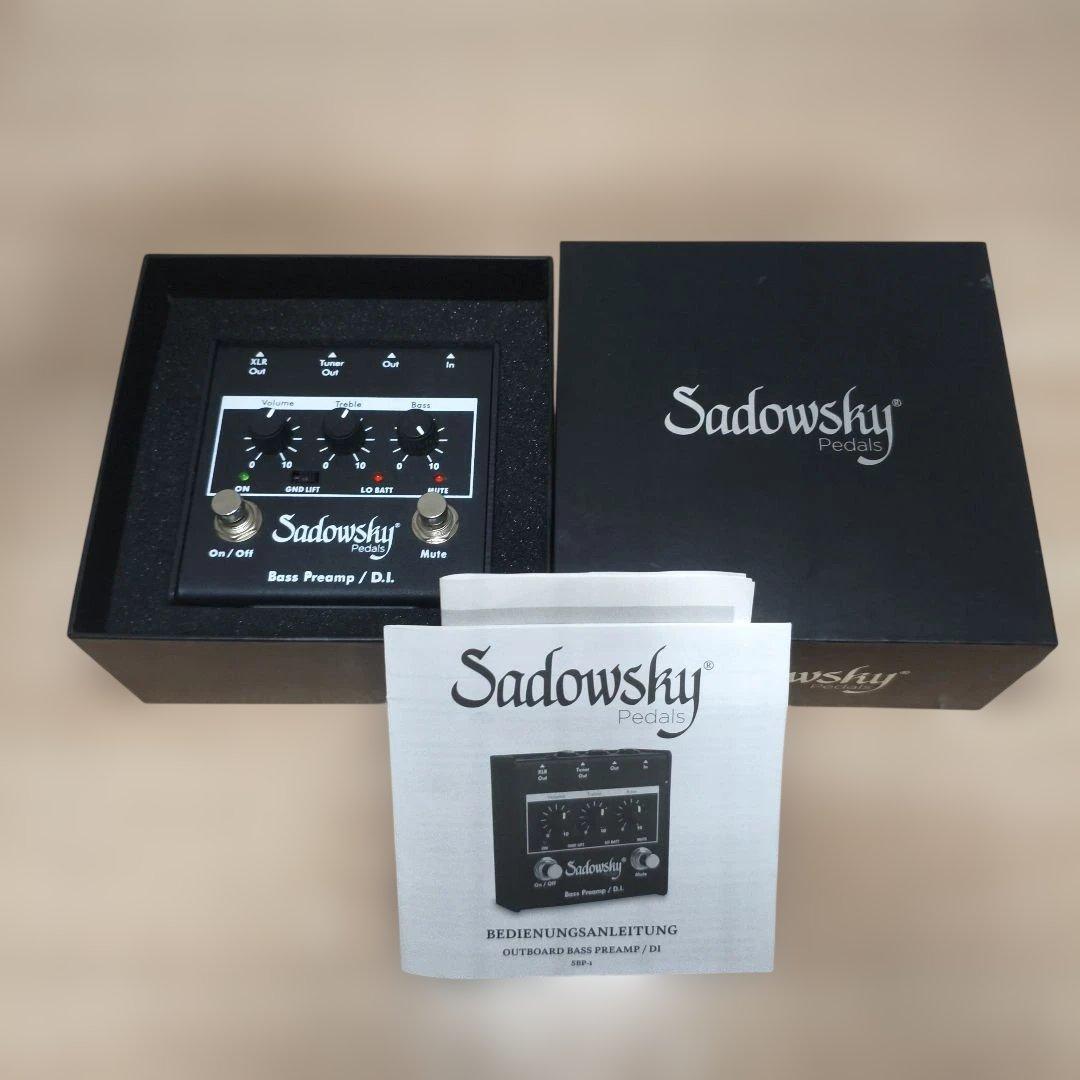 ベース Sadowsky Bass Preamp / D.I.SBP-1 Sadowsky SPB-1 V2 Bass Preamp / DI Pedal – Fret Nation