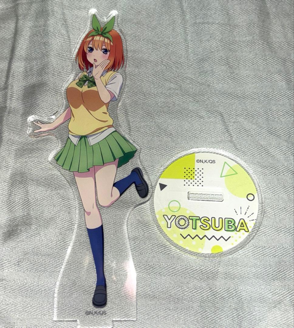 五等分の花嫁 中野四葉 アクリルスタンド 五等分の花嫁展 message