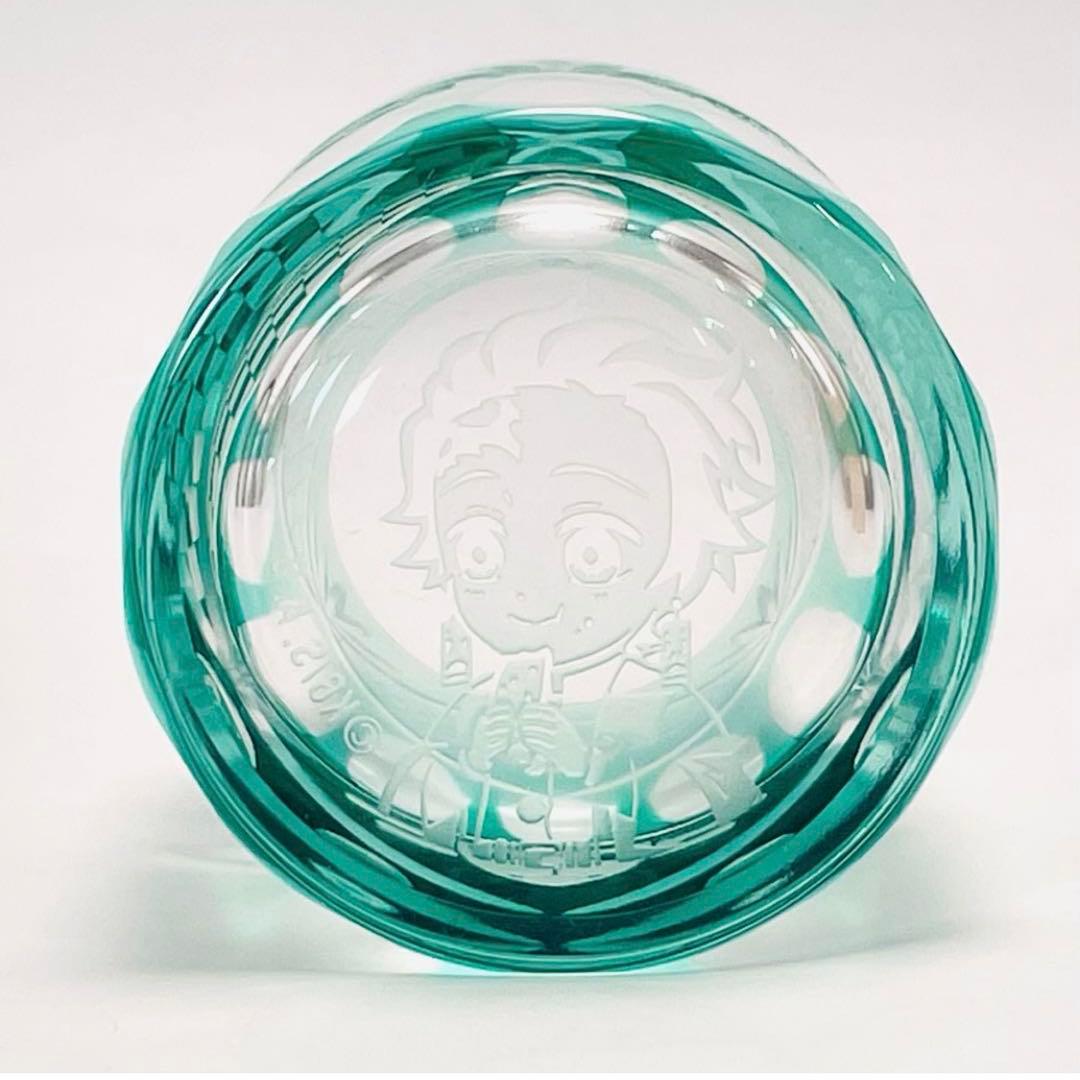 18日限定価格 限定非売品 鬼滅の刃 炭治郎モデル 江戸切子 グラス