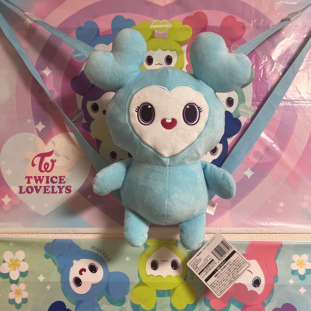 TWICE LOVELY ぬいぐるみ 約30cm 水色 - メルカリ