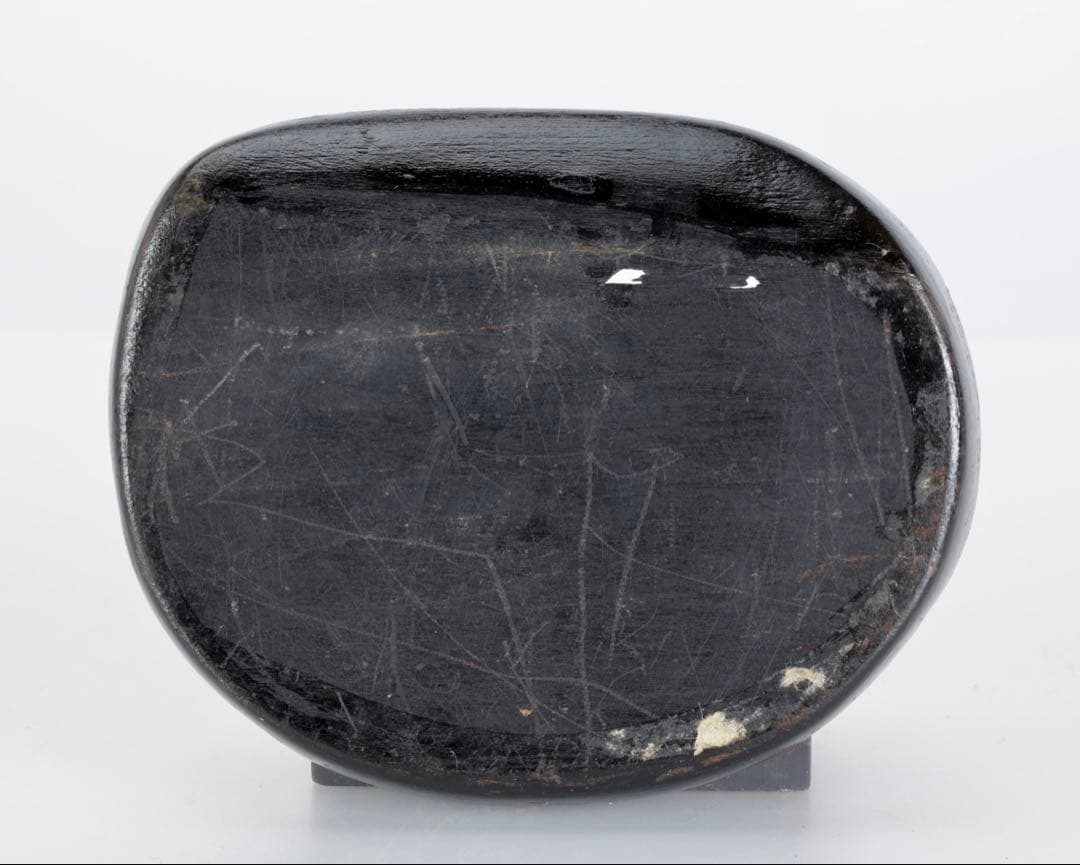 菊花石 菊紋石 紋石 台座付 635g 鑑賞石 原石 自然石 美