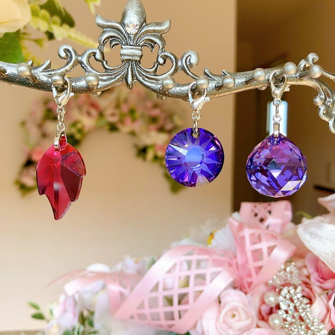 ☆かおmama☆様♡*.スワロフスキー♡シャンデリア付きスタンドサン