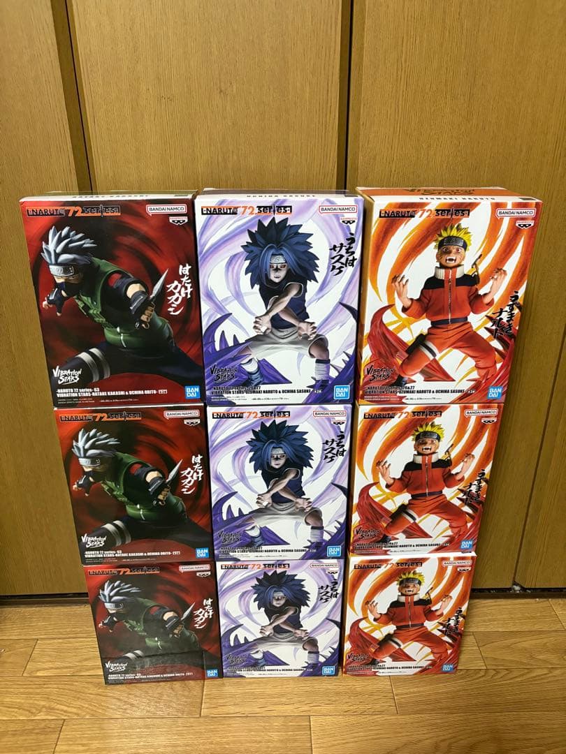 ナルト フィギュア 9体セットまとめ売り - メルカリ