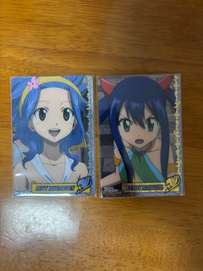 フェアリーテイル コレクターズカード レビィ ウェンディ まとめ売り