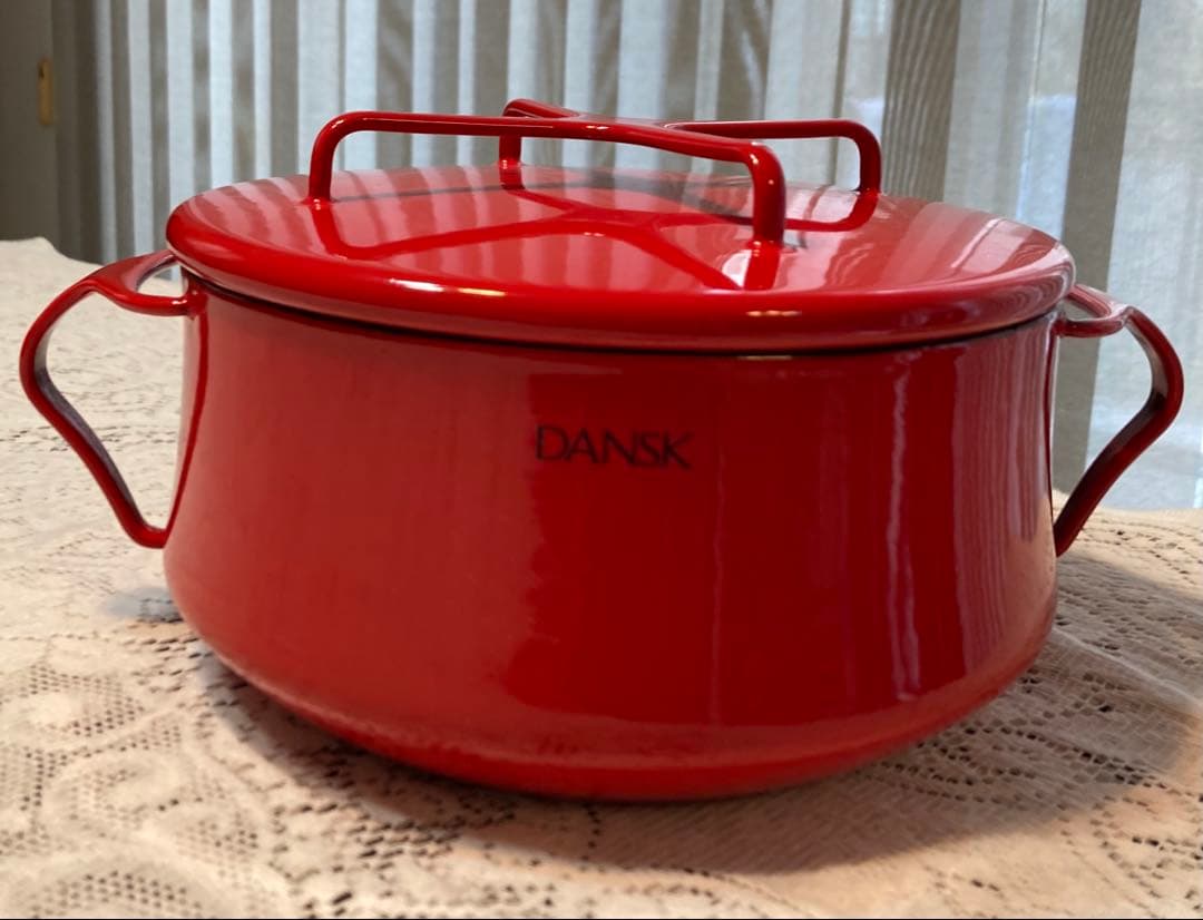 【新品★DANSK】Køkkenstyle/両手鍋/赤レッド/ダンスク 楽天市場】ダンスク DANSK 両手鍋 23cm コベンスタイル IH対応 （ 送料