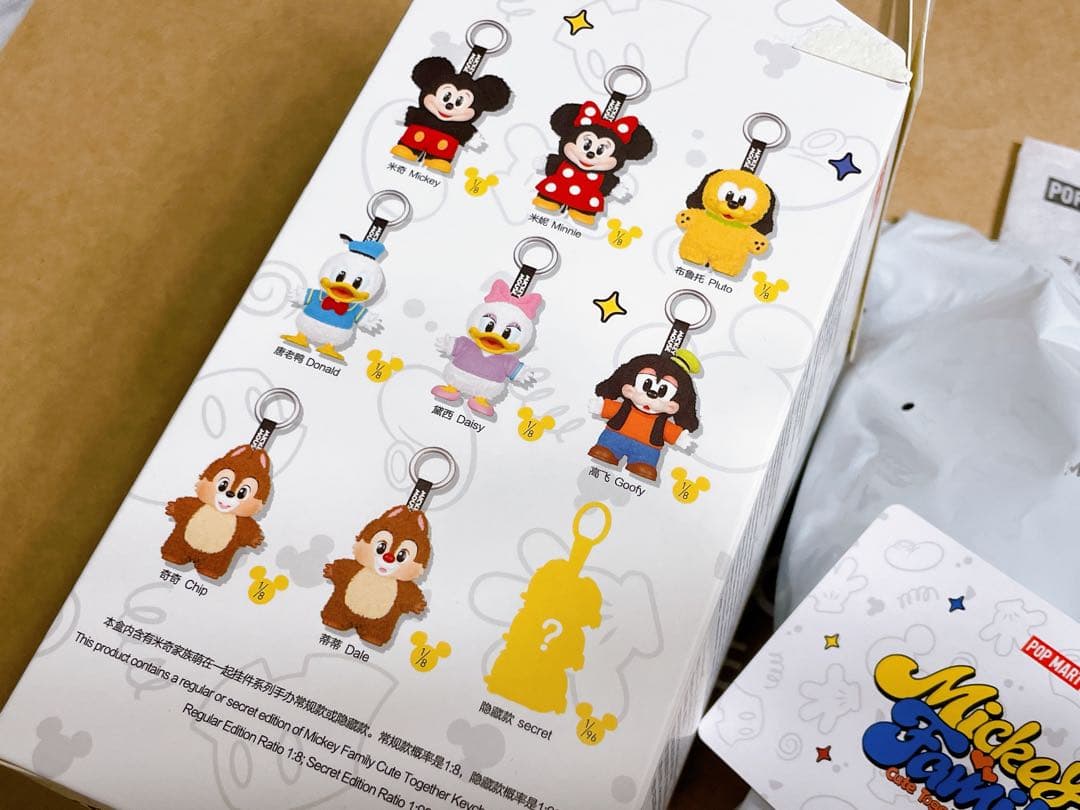 POPMART ディズニー ミッキーファミリー 【未開封】POPMART ミッキー