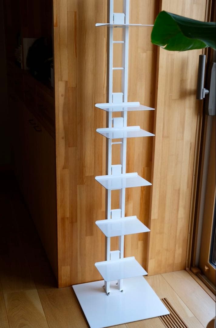 ルネセイコウタワーシェルフ ピュアホワイト 6段 ブックタワー - メルカリ