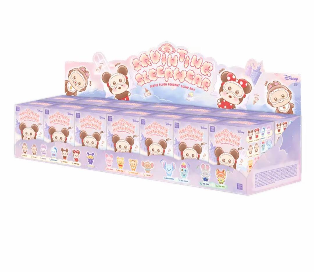 新品 TOPTOY 眠そう目 Disney 睡顔スリープウェアシリーズ コンプ