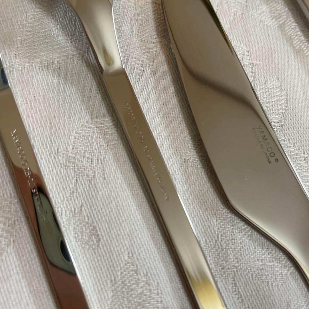 確認用です YAMACO カトラリーセット ナポリ 18-12 15本 未使用 - メルカリ