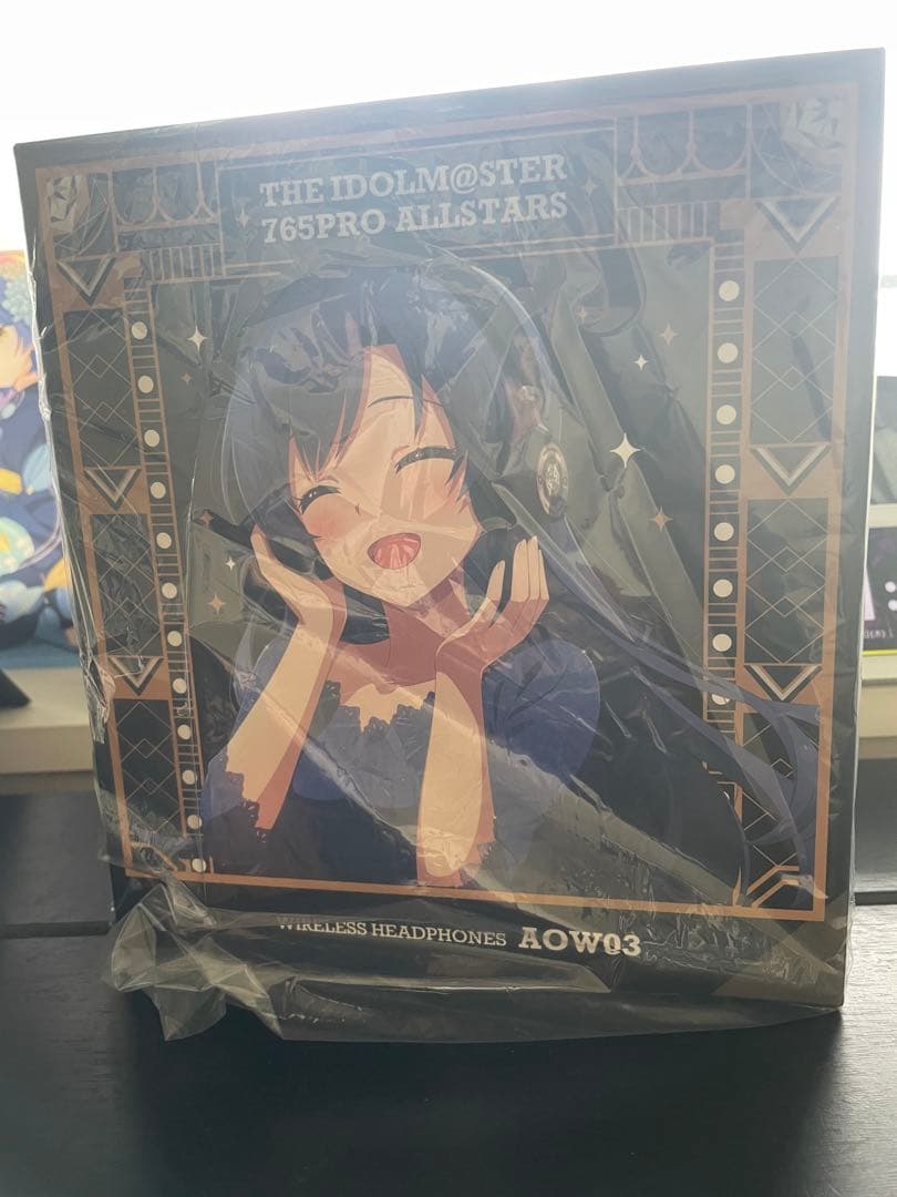 THE IDOLM@STER ワイヤレスヘッドフォン AOW03 学園アイドルマスター』 新規録り下ろしボイス搭載ワイヤレス