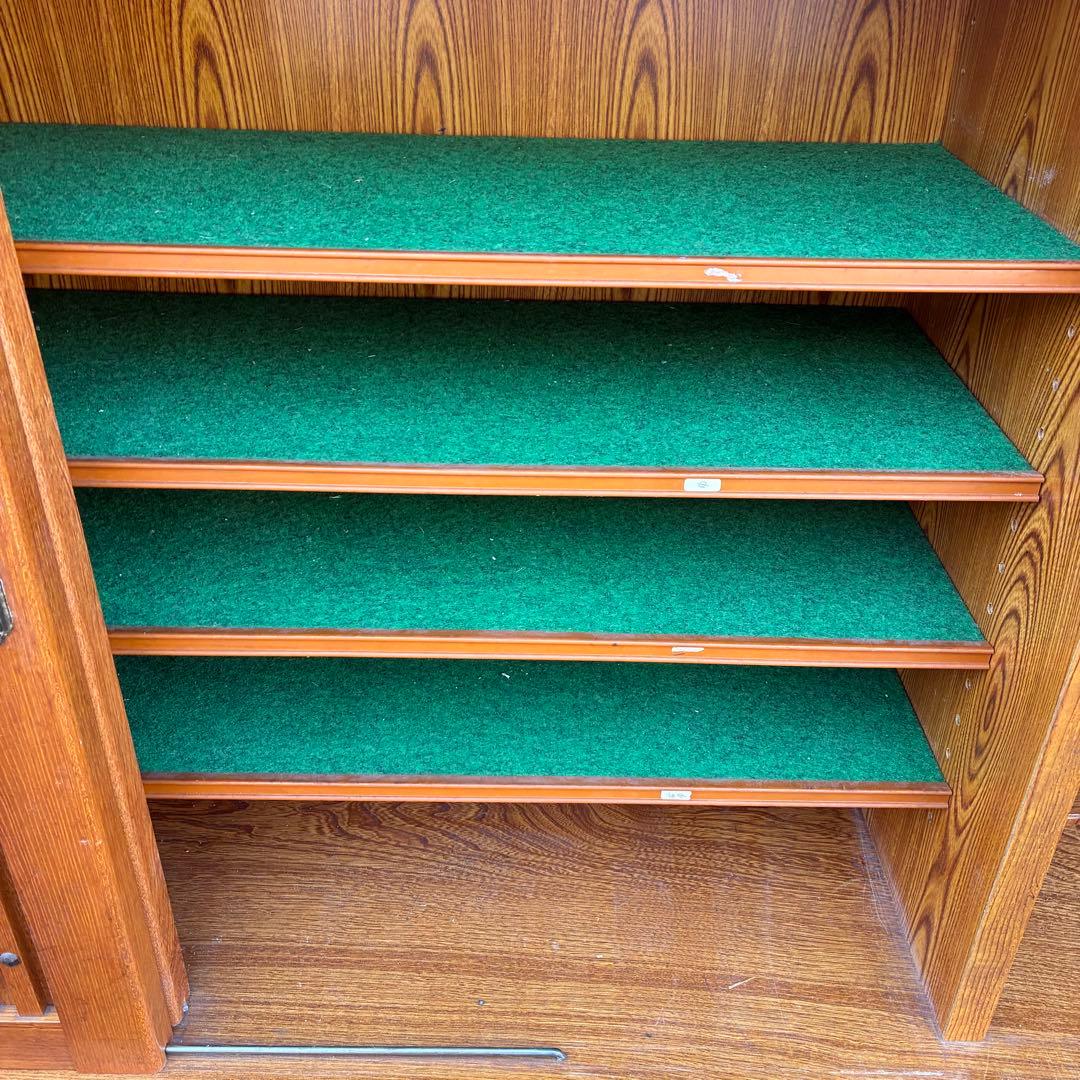 十万石印 シューズボックス 木製 下駄箱 和風 昭和 レトロ