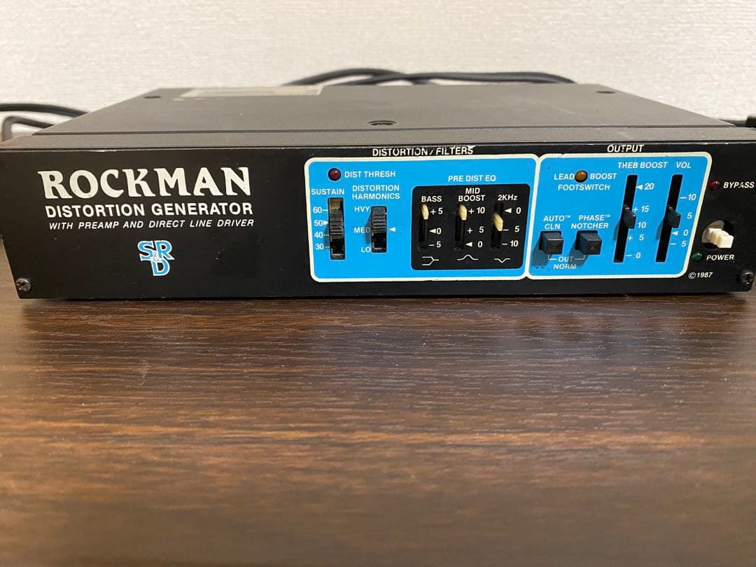ギター ROCKMAN DISTORTION GENERATOR ROCKMAN Distortion Generator <ロックマン>｜平野楽器 ロッキン