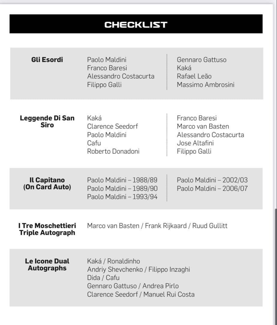 ☆新品未開封☆topps ACミラン 125周年記念 プレミアムセット - メルカリ