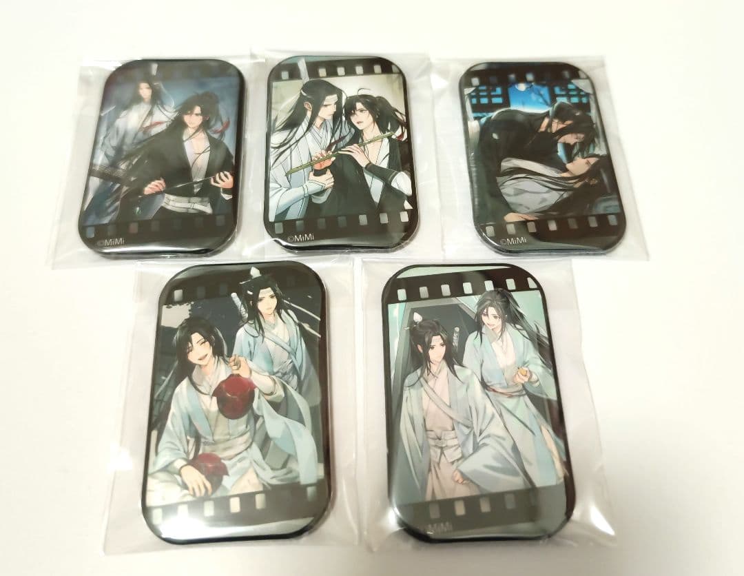 魔道祖師　缶バッジ　ヴィレッジヴァンガード 魔道祖師』×ヴィレッジヴァンガード コラボグッズ3弾&4弾店頭販売＆再
