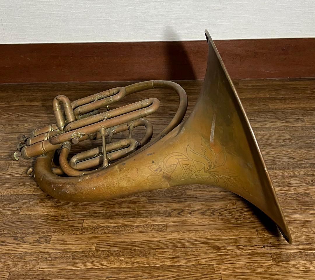 希少】NIKKAN ホルン ニッカン 管楽器 吹奏楽 - 管楽器・吹奏楽器高 品質