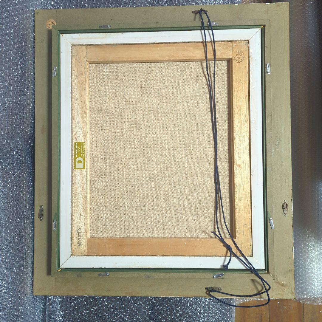 F8号油彩画（中古額縁入り)No.66 - メルカリ