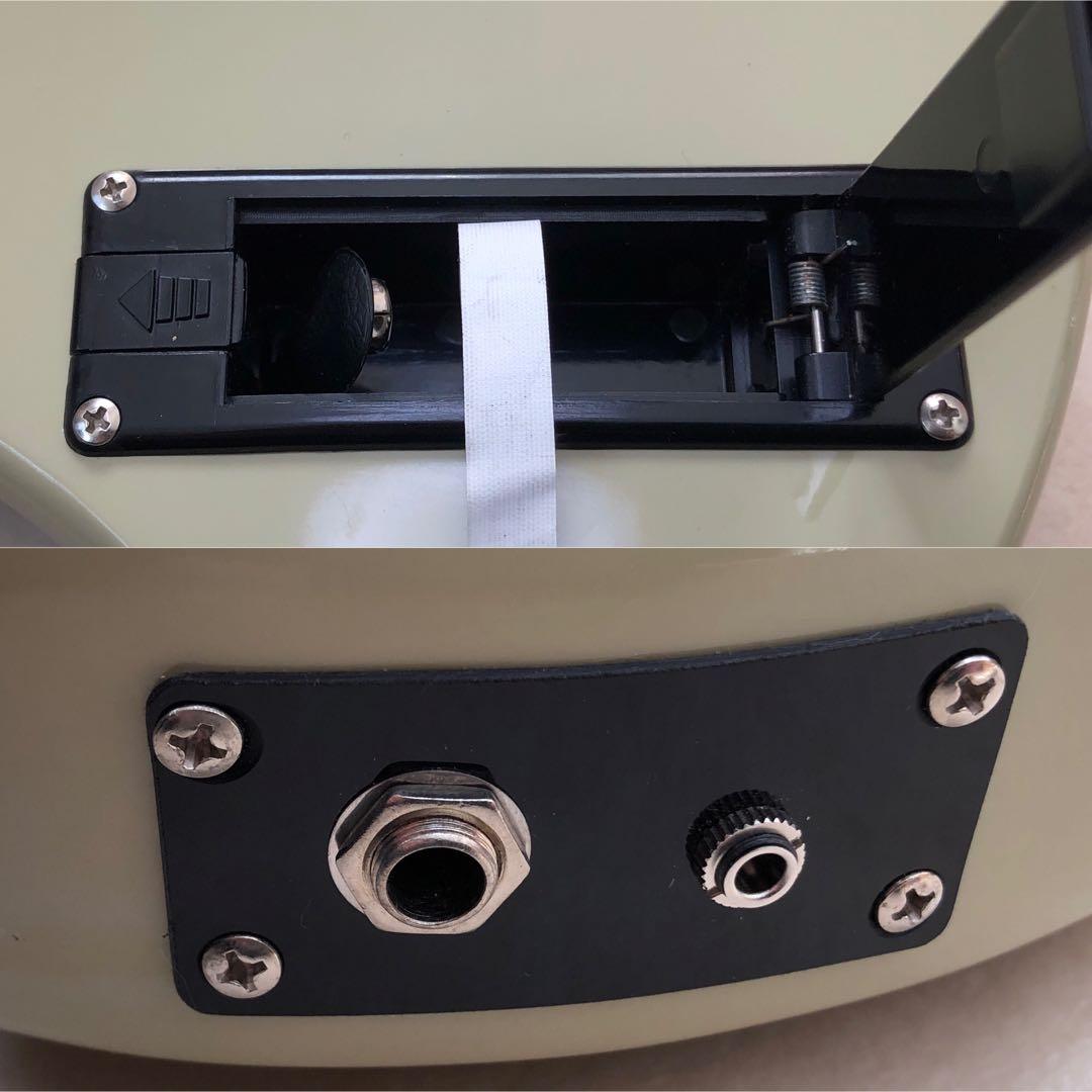 超美品】ZO-3 グレー アンプ内蔵ミニギター 専用ケース付 ぞーさん