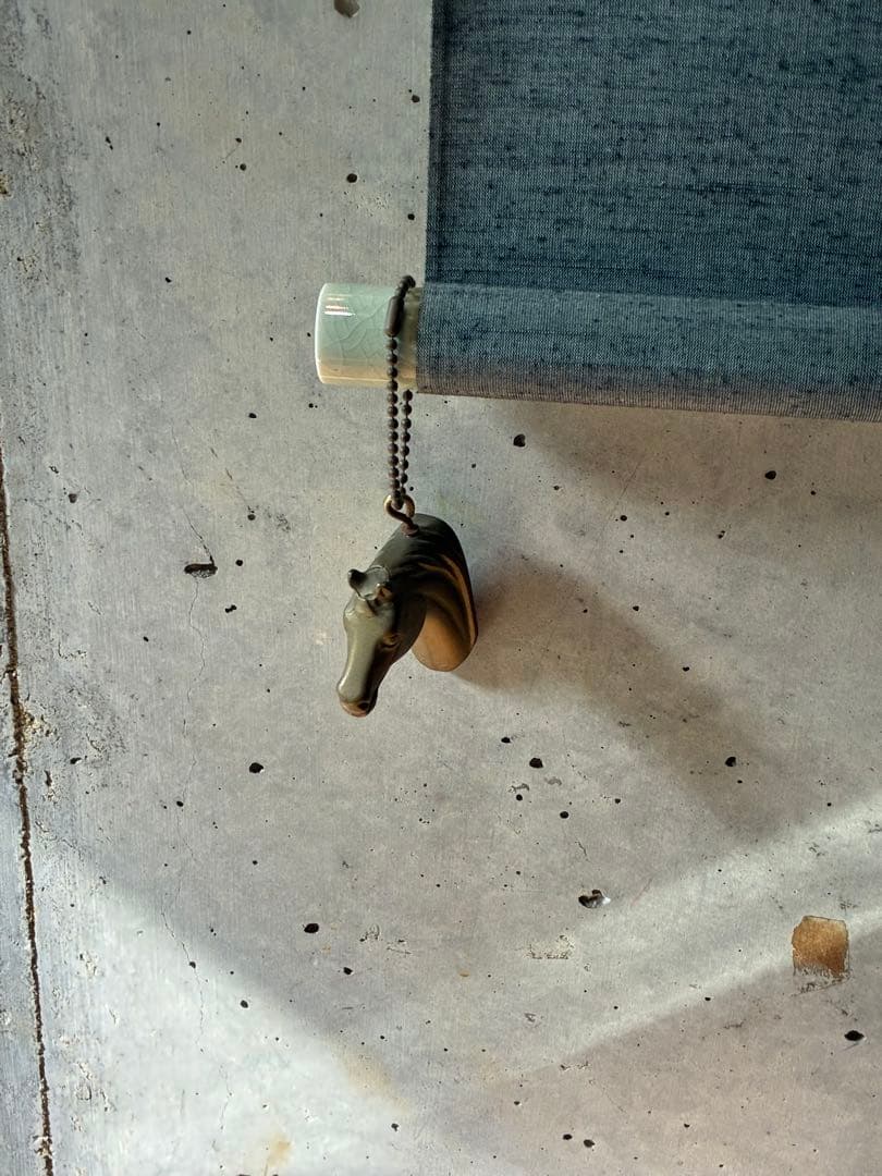 来年の干支　阿食慎太郎　馬の水彩画　掛け軸