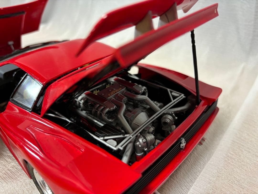 ジャンク】フジミ フェラーリ テスタロッサ ケーニッヒ 1/16 完成品