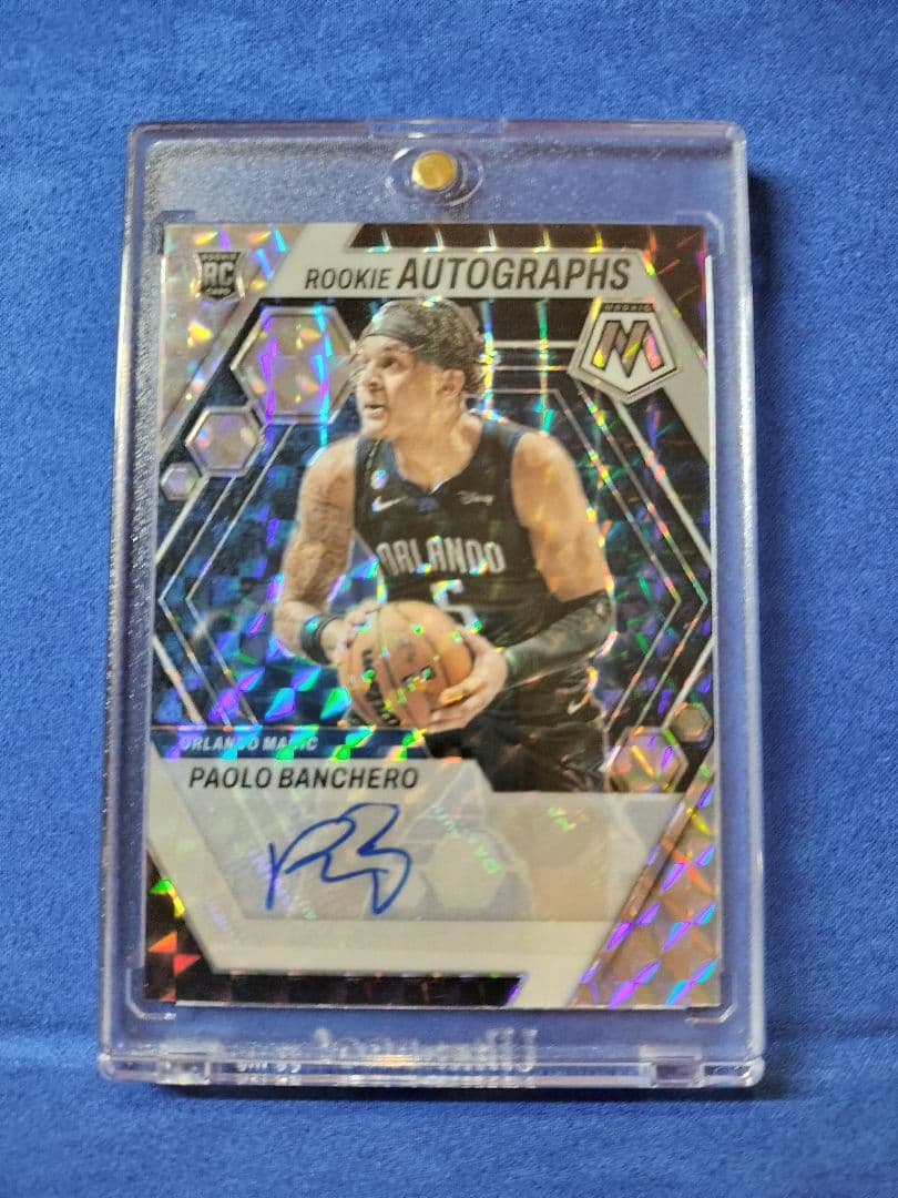 Paolo Banchero ルーキー 直筆サイン パオロ・バンケロ　レアカード PAOLO BANCHERO 2022-23 Panini Select Magic SP Blue Holo Prizm