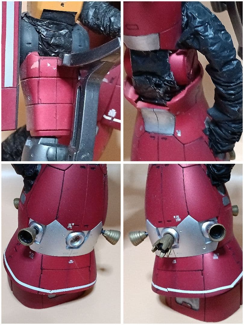 ジャンク】ガンダム ザク プラモデル 組み立て品 大きめガンプラ