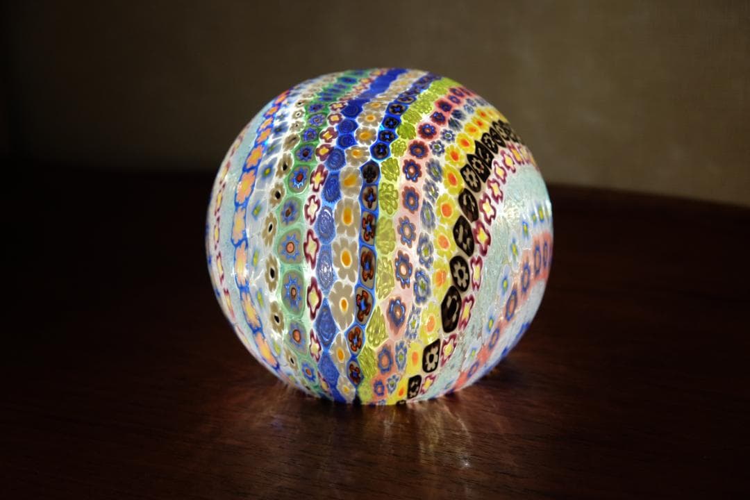 ミルフィオリ 吹きガラス 花瓶 検/辻和美 澤田和香奈 黒川登紀子/田子美紀